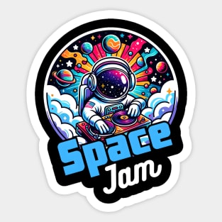 dj astronaut Sticker